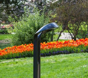 Designer LED Bollard Light for Pedestrian Walkways and Urban Landscapes