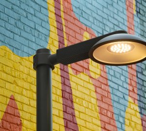 Landscape-Driven LED Area Light with Occupancy Sensor for Smart, Adaptive Illumination