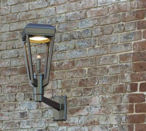 LED Wall Mounted Light Fixture for Urban Streetscape and Historic Districts