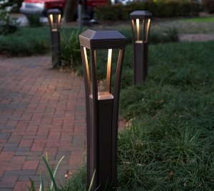 Bollard Pathway Light for Pedestrian Walkways and Urban Streetscape Lighting