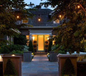 Architectural LED Vertical Recessed Wall Light for Columns, Posts, and Stairwells with Soft Glare-Free Illumination and Luxor Zoning Control