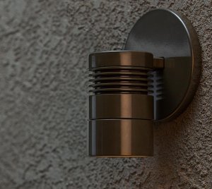 Wall-Mount LED Downlight for Outdoor Security and Landscape Lighting