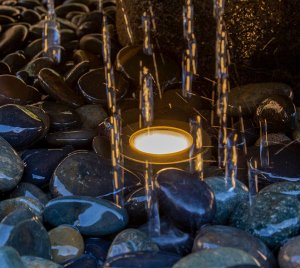 Low Voltage LED Submersible Light for Underwater Installations in Ponds and Fountains