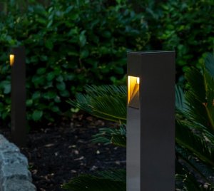 Contemporary Landscape LED Path Light with Marine-Grade Corrosion Resistance