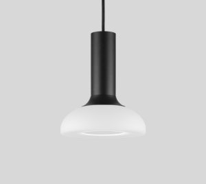 Dimmable LED Pendant Light with Handmade Opal Glass for Dining Room, Office, and Hospitality