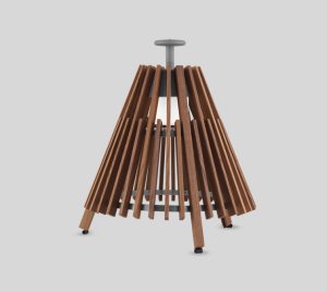 Modern Scandinavian Inspired Floor Lamp with Long Power Cable for Versatile Indoor and Outdoor Ambiance