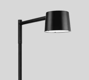 LED Street Light for Controlled Asymmetric Street and Sidewalk Illumination
