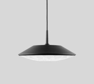 Suspended LED Pendant Light with Integrated Glare Control, DALI Driver, and High-CRI LED