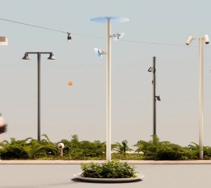 Modular Architectural Outdoor LED Projector with RGBW, Tunable White, and Smart Control Integration