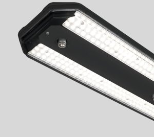 Impact-Proof Indoor Linear LED Sports Light for Gyms and Courts with Wireless Control and Emergency Features