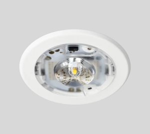 UKCA-Compliant Recessed Emergency Luminaire for Escape Routes and Anti-Panic Areas