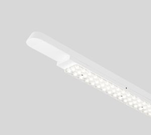 Linear Lighting Fixture with Modular LED Trunking and Wireless Control for Retail, Warehousing, and Logistics