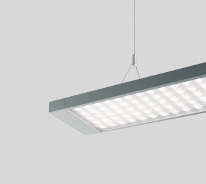 Suspended Direct/Indirect Linear LED Lighting Fixture for Office and Educational Applications