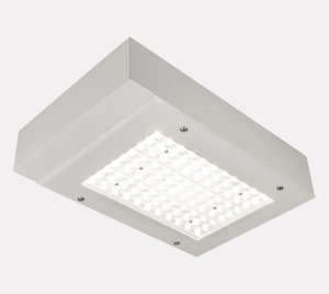 LED Canopy Fixture for Recessed or Surface Mount Applications