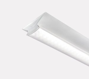 Fire-Retardant Surface Mount Linear LED Light for Office, Healthcare, and School Applications