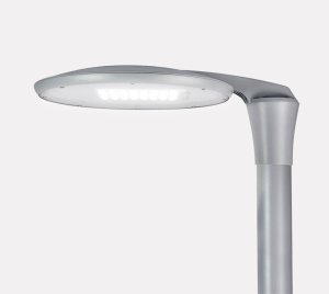 Pole-Top LED Area Floodlight with Dusk-to-Dawn Photocell for Low Maintenance Sites