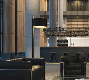 Dimmable Touch Floor Lamp with Up and Down Light for Ambient Illumination