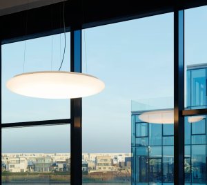 DALI-Controllable Large Pendant Lighting Fixtures with High CRI for Interior Design