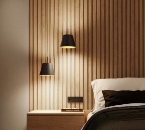 Indirect and Direct LED Pendant Light with Warm White Ceiling Uplight and Uniform Downward Glow