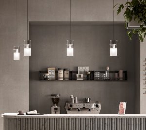 Floating Glass Pendant Lights for Restaurants, Cafés, and Residential Dining Rooms