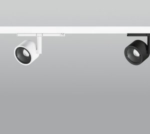 DALI-Controlled Adjustable Beam LED Track Light with CRI 90+ for Retail, Museum, and Gallery Applications