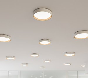 Dimmable LED Ceiling Light with High CRI for Enhanced Vertical and Ambient Lighting