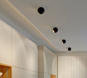 Surface Mount LED Downlight with 360-Degree Rotatable Asymmetrical Light Distribution