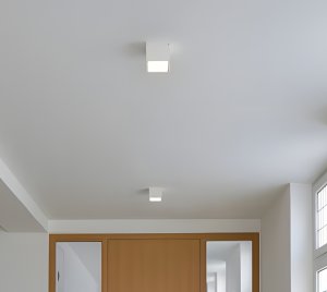 Surface Mount LED Downlight for Architectural Ceilings in Hospitality and Retail Spaces