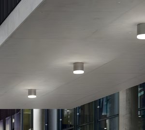 Surface-Mounted LED Downlight with Hand-Crafted Crystal Glass and Wide Beam Light