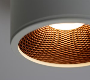 Architectural Surface Mounted LED Cylinder Downlight with Conical Mesh Glare Reduction