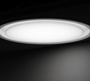 Recessed Ceiling Luminaire with Satin Matte Hand-Blown Opal Glass for Uniform Illumination