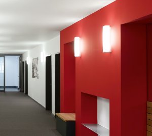 LED Wall Light for Even Light Distribution in Modern Architectural Spaces