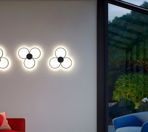 Modern Geometric Wall Light with Circular Aluminum Profile and Soft Edge Diffusion