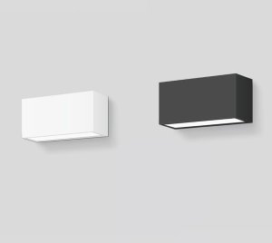 Architectural Wall Washer with Upward and Downward Glare-Free Light Distribution