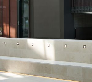 IP65 24V DC Recessed Wall Light for Corridor, Pathway, and Step Lighting
