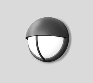 Weatherproof Impact-Resistant LED Bulkhead Light with Wireless Motion Sensor Setup via BEGA Smart App