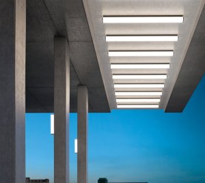 Linear Wall and Ceiling Light for Residential, Commercial, and Institutional Buildings