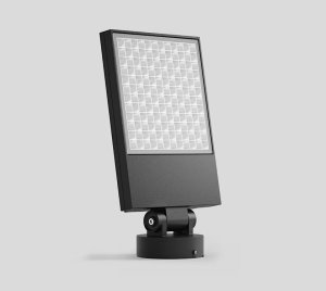 Outdoor LED Floodlight for Wall, Ceiling, and Foundation Installations in Commercial Settings