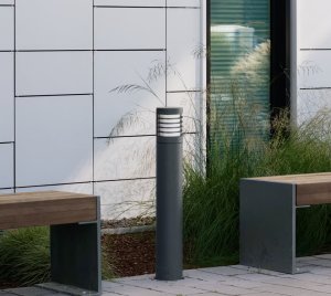 Modern Outdoor LED Pathway Lights with PIR Motion Sensor and Bluetooth App Control