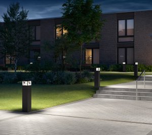 Modular Bollard Light with Emergency and Smart Controls for Public Squares, Parks, and Pathways