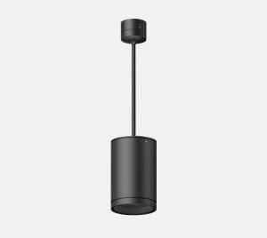 Indoor/Outdoor Pendant LED Luminaire for Public Spaces, Corridors, and Atriums
