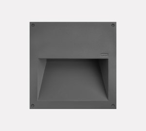 Low-Glare Outdoor Recessed Wall Light for Perimeters, Steps, Walkways, Ramps, and Staircase Side Lighting