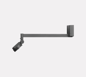 LED Floodlight with Outrigger Arm Mount for Accent, Area, and Wash Lighting