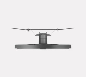 Catenary LED Street Light with RFC® Reflection-Free Contour Lens