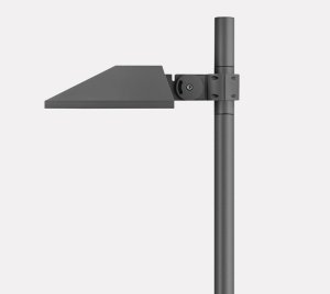 Pole-Mounted LED Floodlight for Public Spaces and Streets
