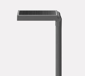 Integrated Solar Panel Post Top LED Street Light