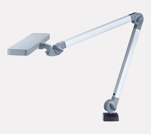 High CRI Adjustable LED Task Light for Microscope Work, Inspection, Assembly, and Analysis