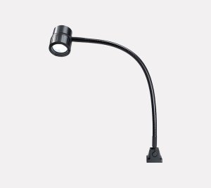 Machine Mount LED Spotlight with Flexible Gooseneck and Switch Head