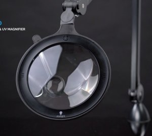 ESD-Safe Anti-Static LED Magnifier Lamp for Cleanroom Applications