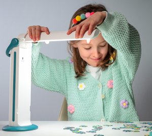 Foldable High CRI LED Desk Lamp for Close-Up Work, Reading, Writing, and Sketching